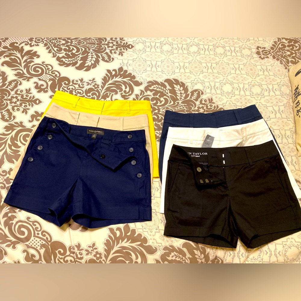 Ann Taylor and Banana Republic Shorts